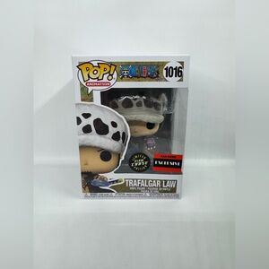 Funko Pop Trafalgar Law No. 1016 Glow in Dark Chase W/ Protector New Sealed
